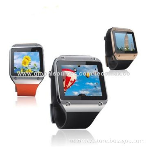 1.54" Capacitive Touch Panel + MTK6250 + Bluetooth Watch Phone with Pedometer